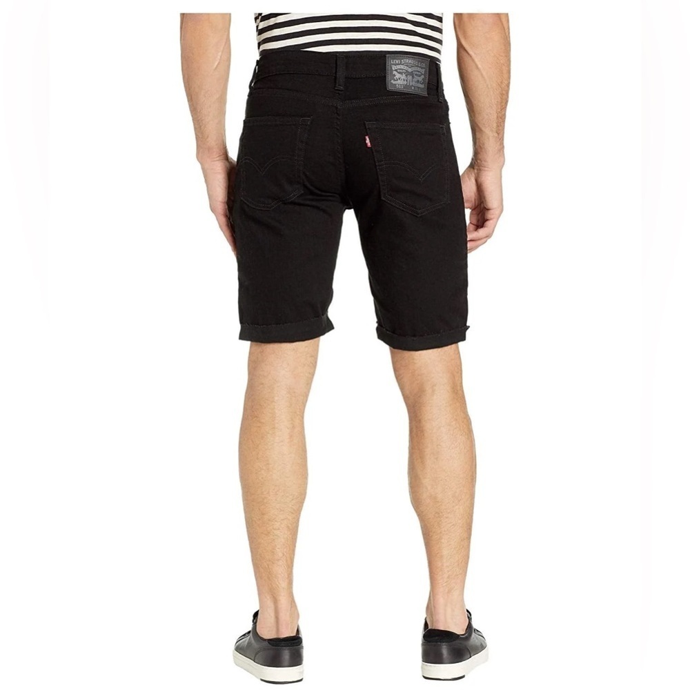 Levi's Charcoal Denim Shorts